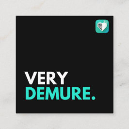 デムレ スクエア名刺