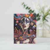 デムレAF - Ken Gage Surreal Art ポストカード (スタンド正面)