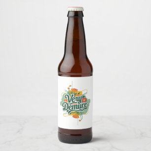 デムールなTrend デムールでマインドフルに ビールラベル