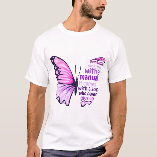 デメシアアルツハイマー認識度Tシャツ Tシャツ (正面)