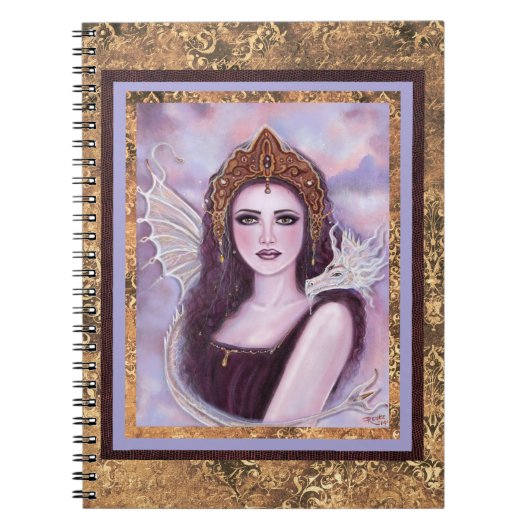 デメーターギリシャの女神byルネ・ラヴォワ ノートブック (正面)