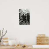 デモをリードするガブロシュ ポスター (キッチン)