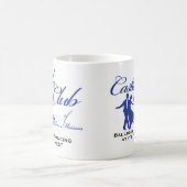 デモインのクラシックなマグまたは城クラブダンスクラブ コーヒーマグカップ (中央)