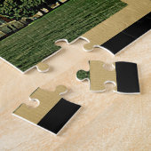 デモインアイオワヴィンテージトラベル ジグソーパズル (側面)