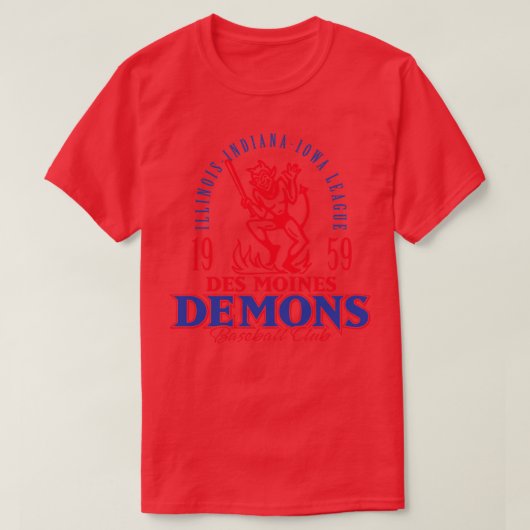 デモインデモン Tシャツ (デザイン正面)