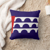 デモイン国旗（アイオワ市） クッション (ブランケット)