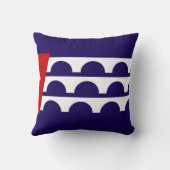 デモイン国旗（アイオワ市） クッション (裏面)