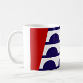 デモイン国旗（アイオワ市） コーヒーマグカップ (左)