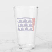 デモイン国旗(アイオワ市) タンブラーグラス (裏面)