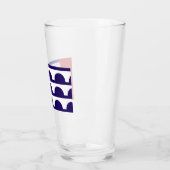 デモイン国旗(アイオワ市) タンブラーグラス (左)