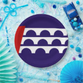 デモイン国旗(アイオワ市) ペーパープレート (パーティー)