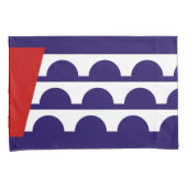 デモイン国旗（アイオワ市） 枕カバー (正面右)