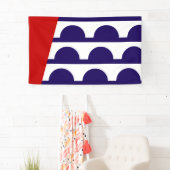 デモイン国旗（アイオワ市） 横断幕 (インサイチュ)