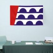 デモイン国旗（アイオワ市） 横断幕 (トレードショー)