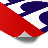 デモイン市国旗 ポスター (角)