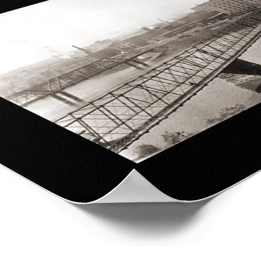 デモイン、IA写真1914 ポスター (角)