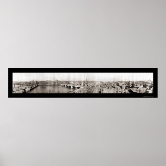 デモイン、IA写真1914 ポスター (正面)