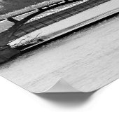 デモインB&W ポスター (角)