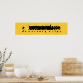 デモクラシー・ルールのパノラマポスター ポスター (キッチン)