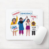 デモクラシー・ワークのマウスパッド マウスパッド (マウス)