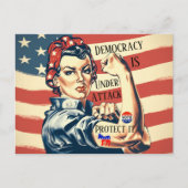 デモクラシ保護ー/Itはがき ポストカード (正面)