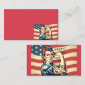 デモクラシ保護ー/It名刺 名刺 (正面/裏面)