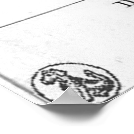 デモクリトス ポスター (角)