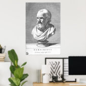 デモクリトス ポスター (ホームオフィス)