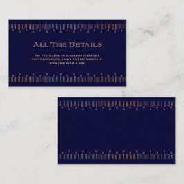 デモダンコ |バラ金ゴールドと海軍結婚の詳細 エンクロージャーカード