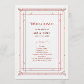 デモダンコ |ライトシルバーホワイトとレッド結婚ズ プログラム (正面)