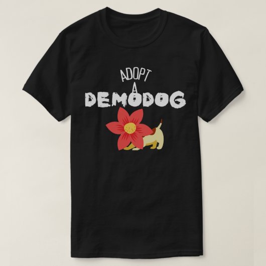 デモドッグを採用する Tシャツ (デザイン正面)