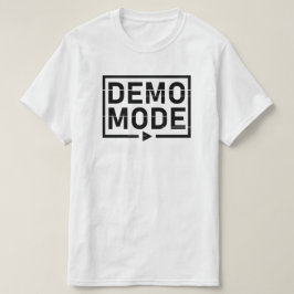 デモモードオーディオV1 Tシャツ