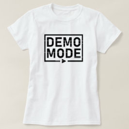 デモモードオーディオV1 Tシャツ