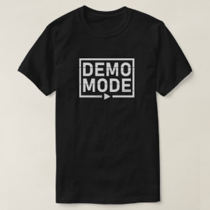 デモモードオーディオV2 Tシャツ