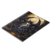 デモンスダークファンタジーゴシックゴシック美術 ノートブック (左側)