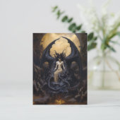 デモンスダークファンタジーゴシックゴシック美術 ポストカード (スタンド正面)