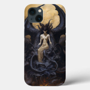 デモンスダークファンタジーゴシックゴシック美術 iPhone 13ケース
