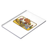 デモンズレトロヴィンテージホラー ノートブック (左側)