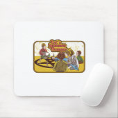 デモンズレトロヴィンテージホラー マウスパッド (マウス)