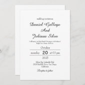 デモ11招待状 招待状 (正面/裏面)