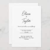 デモ2 招待状 (正面/裏面)