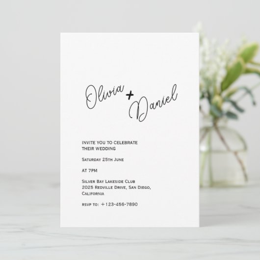 デモ3招待状 招待状 (スタンド正面)