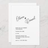 デモ3招待状 招待状 (正面/裏面)