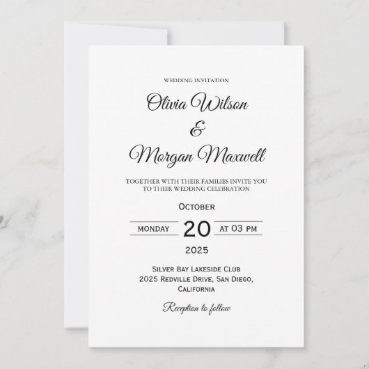 デモ7招待状 招待状 (正面)