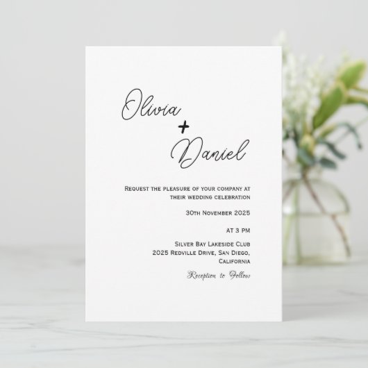 デモ8招待状 招待状 (スタンド正面)