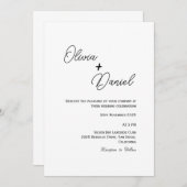 デモ8招待状 招待状 (正面/裏面)