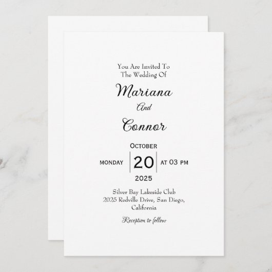 デモ9招待状 招待状 (正面/裏面)