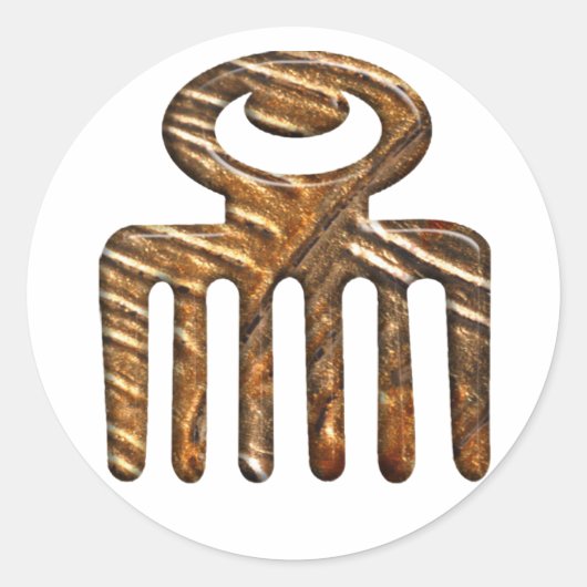 デュアフ。アフリカの美しい ラウンドシール (正面)