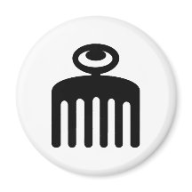 デュアフ |美しい用のAdinkraのフェミニン記号