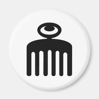 デュアフ |美しい用のAdinkraのフェミニン記号 マグネット